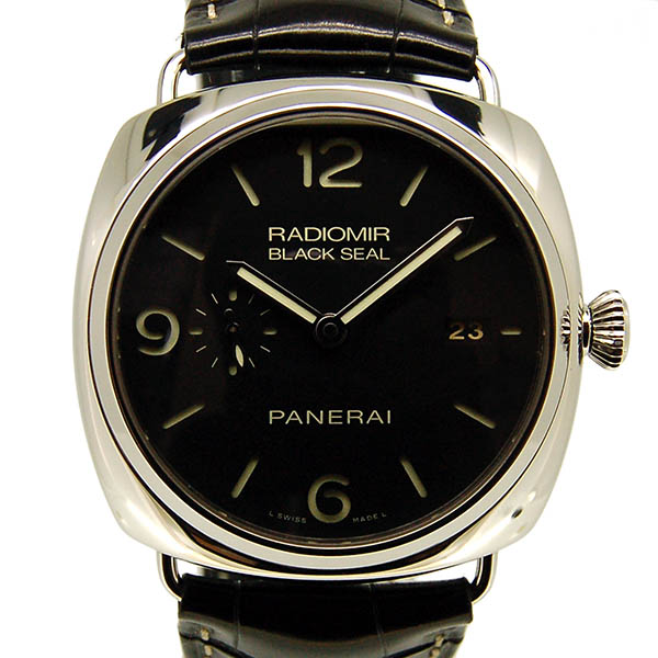 パネライ　PANERAI　ラジオミール　ブラックシール　3デイズ　PAM00388　ブラック　45mm　USED　中古