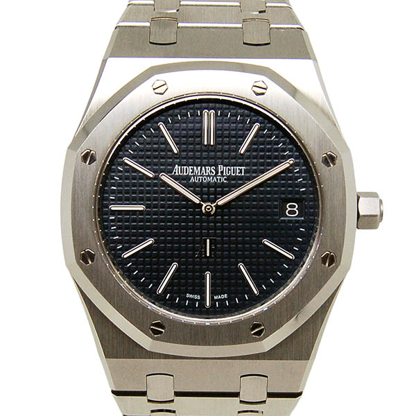 オーデマ・ピゲ　AUDEMARS PIGUET　ロイヤルオーク エクストラシン　15202ST.OO.1240ST.01　39mm　SS　ブルー　国内正規　未使用品