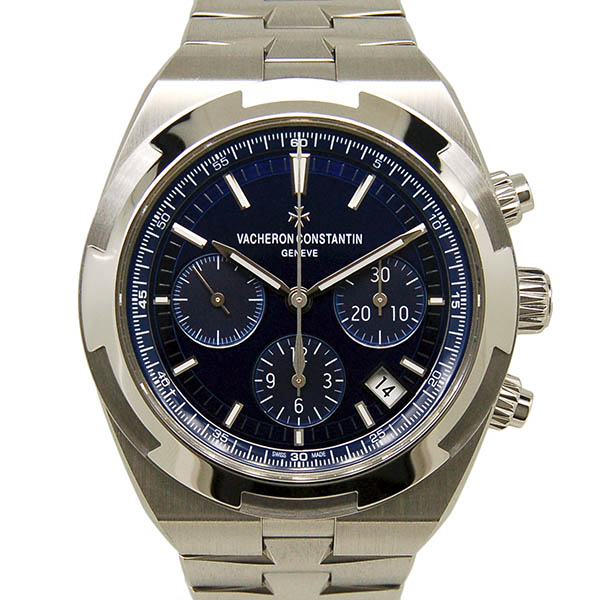 ヴァシュロンコンスタンタン　VACHERON CONSTANTIN　オーバーシーズ　クロノグラフ　5500V/110A-B148　ブルー　42.5mm　USED　中古