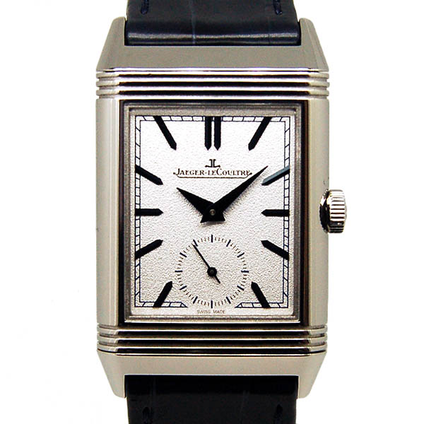 ジャガールクルト　Jaeger LeCoultre　レベルソ トリビュート デュオ　Q3908420　42.9×25.5mm　革ベルト　手巻き　USED　中古