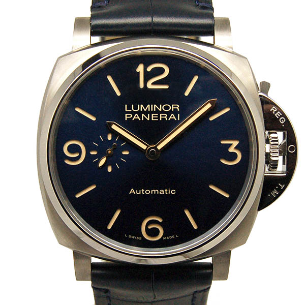 パネライ　PANERAI　ルミノール ドゥエ 3デイズ チタニオ　PAM00729　45mm　自動巻き　未使用品