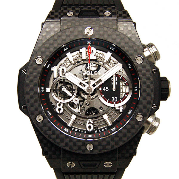ウブロ　HUBLOT　ビッグバン　ウニコ　カーボン　411.QX.1170.RX　45mm　USED　中古