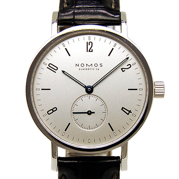ノモス　NOMOS　タンジェント スポーツ　TS1A1S1　36.5mm　手巻き　シルバー　USED　中古