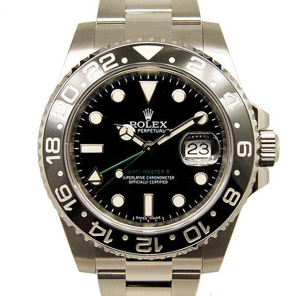 ロレックス　ROLEX　GMTマスター2　Ref.116710LN　SS　ブラック　国内正規　未使用品