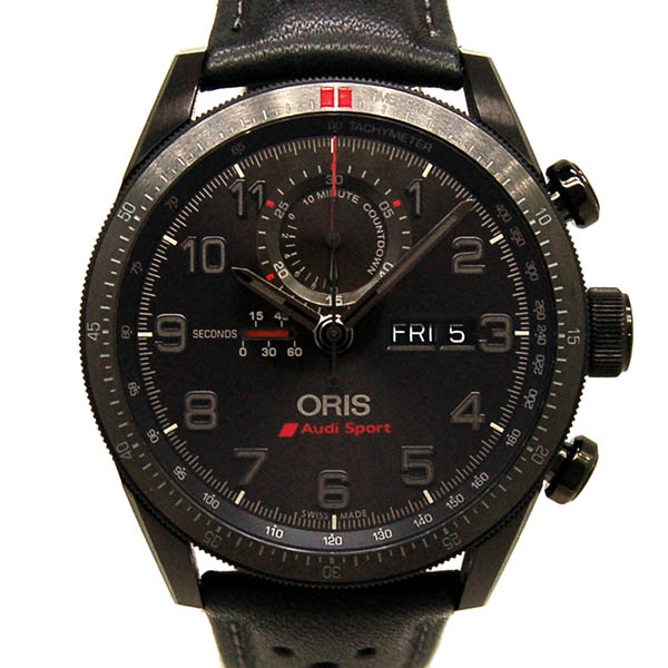オリス　ORIS　アウディ スポーツ リミテッドエディション2　01 778 7661 7784-Set LS　44mm　世界2000本限定　USED　中古