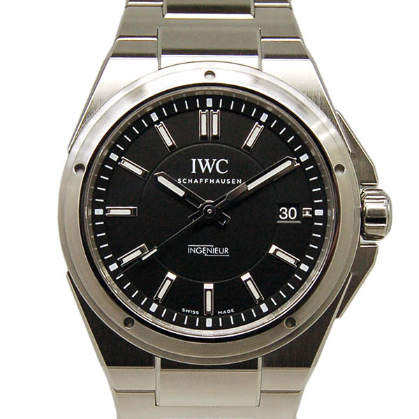 IWC　インジュニア　オートマティック　IW323902　40mm　SS　ブラック　USED　中古