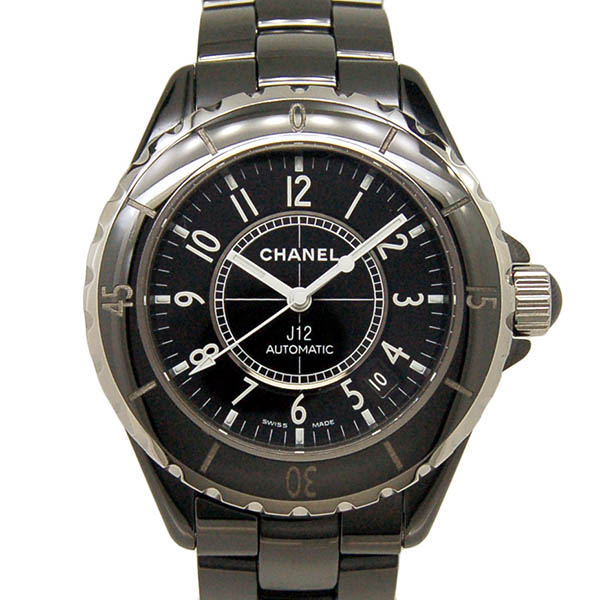 シャネル　CHANEL　J12　38mm　H0685　メンズ　ブラック　USED　中古