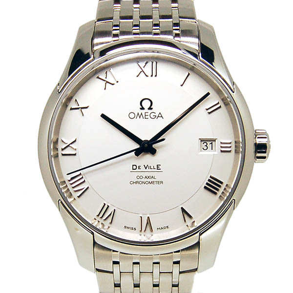 オメガ　OMEGA　デ・ビル コーアクシャル　431.10.41.21.02.001　SS　41mm　シルバー　USED　中古