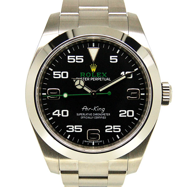 ロレックス　ROLEX　エアキング　Ref.116900　ブラック　40mm　国内正規　未使用品