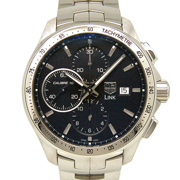 タグホイヤー　TAG HEUER　リンク　クロノグラフ　キャリバー16　CAT2010.BA0952　43mm　USED　中古