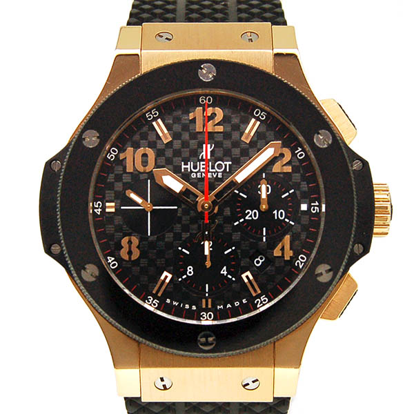 ウブロ　HUBLOT　ビッグバン　301.PB.131.RX　18KPG　44mm　セラミックベゼル　ラバー　USED　中古