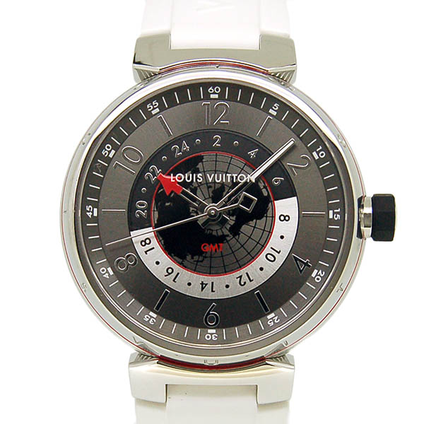 ルイヴィトン　LOUIS VUITTON 　タンブール グラフィット GMT　Q1D300　41.5mm　自動巻　USED　中古