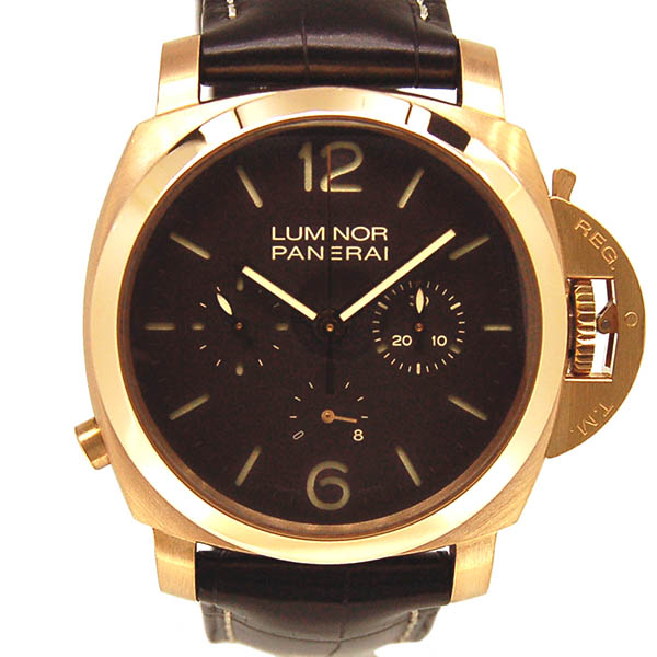パネライ　PANERAI　ルミノール1950 8デイズ モノプルサンテ　PAM00344　44mm　18KPG　手巻き　世界150本限定　USED　中古　