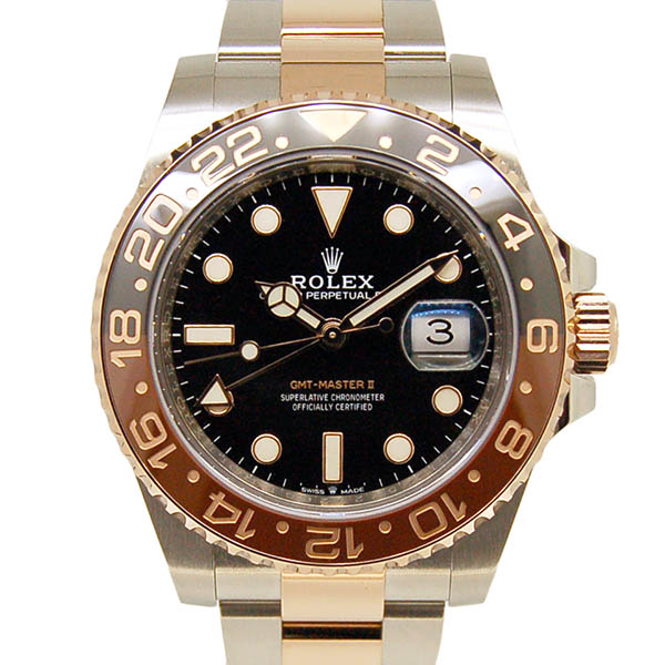 ロレックス　ROLEX　GMTマスター2　126711CHNR　ブラウン/ブラックベゼル　40mm　国内正規　未使用品