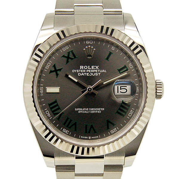 ロレックス　ROLEX　デイトジャスト41　126334　スレートローマ　国内正規　未使用品