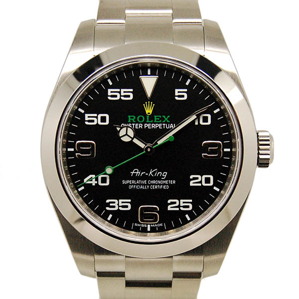 ロレックス　ROLEX　エアキング　Ref.116900　ブラック　40mm　国内正規　未使用品