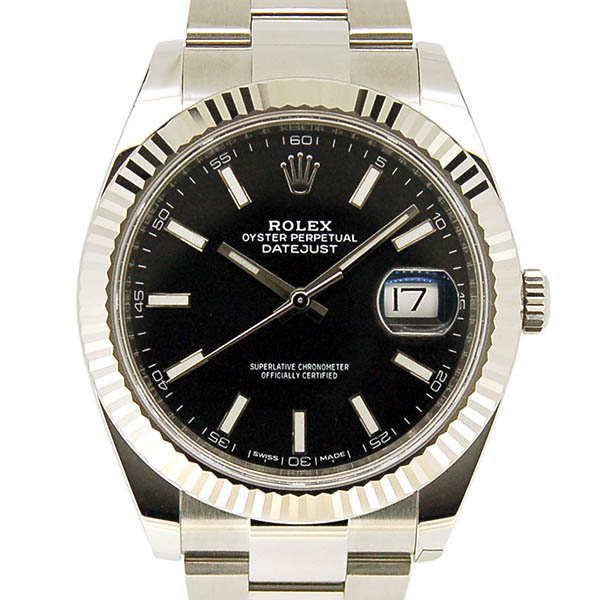 ロレックス　ROLEX　デイトジャスト41　126334　ブラック　国内正規　未使用品