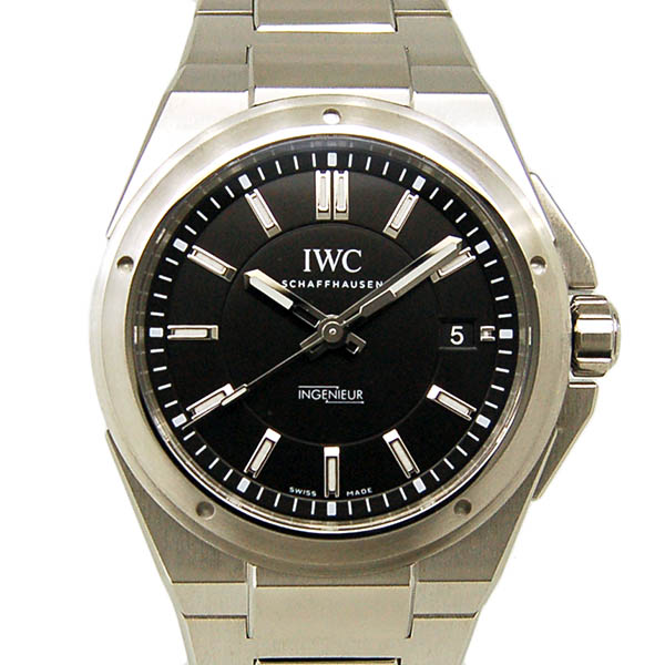 IWC　インジュニア　オートマティック　IW323902　40mm　SS　ブラック　USED　中古