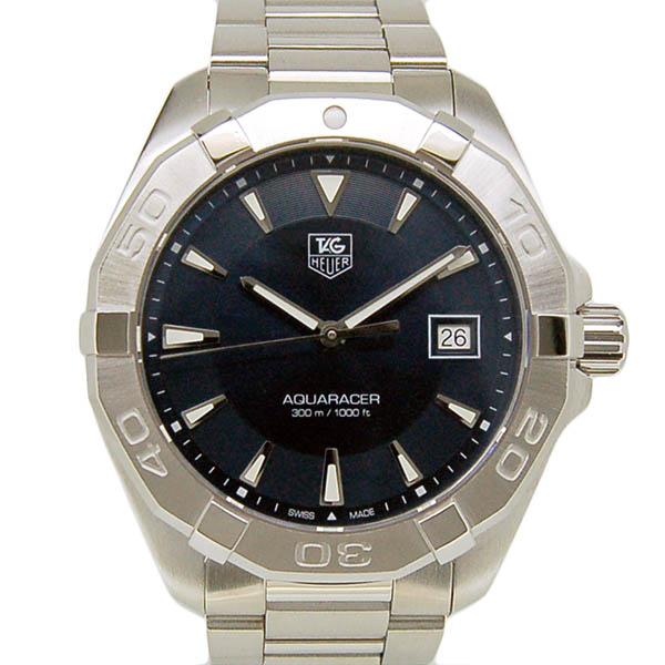 タグホイヤー　TAG HEUER　アクアレーサー　WAY1112.BA0910　40.5mm　ブルー　SS　クォーツ　USED　中古
