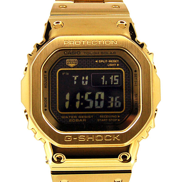 カシオ　ＣＡＳＩＯ　Gショック　GMW-B5000GD-9JF　ゴールド　SS　USED　中古