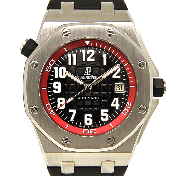 オーデマ・ピゲ　AUDEMARS PIGUET　ロイヤルオーク オフショアダイバー ブティック限定　15701ST.OO.D002CA.03　ブラック　SS　42mm　USED　中古