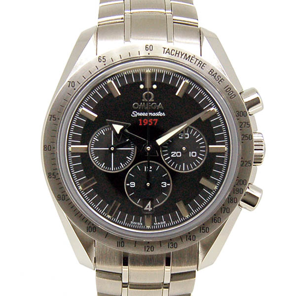 オメガ　OMEGA　スピードマスター　ブロードアロー　1957　50周年記念モデル　321.10.42.50.01.001　USED　中古