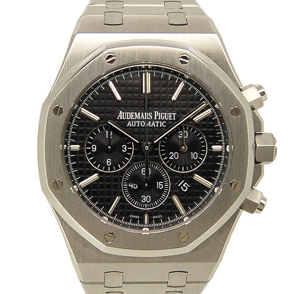 オーデマ・ピゲ AUDEMARS PIGUET ロイヤルオーク クロノグラフ 26320ST.OO.1220ST.01 SS 41mm ブラック 中古 USED オーデマ・ピゲ AUDEMARS PIGUET ロイヤルオーク クロノグラフ 26320ST.OO.1220ST.01 SS 41mm ブラック 中古 USED