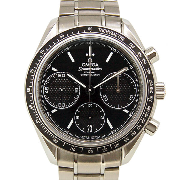オメガ　OMEGA　スピードマスターレーシング　326.30.40.50.01.001　SS　ブラック　40mm　自動巻　USED　中古