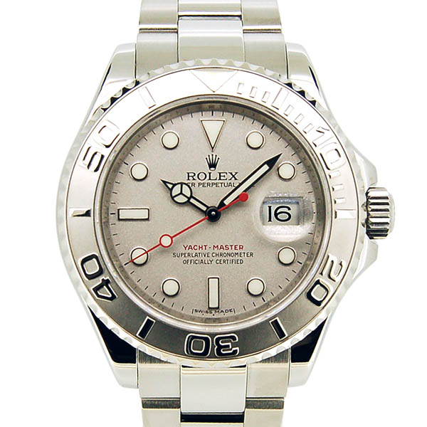 ロレックス　ROLEX　ヨットマスター　ロレジウム　Ref.16622　プラチナベゼル　G番ルーレット　USED　中古