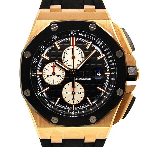 オーデマ・ピゲ　AUDEMARS PIGUET　ロイヤルオーク　オフショア　クロノグラフ　26400RO.OO.A002CA.01　18KPG　44mm　USED　中古