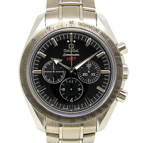 オメガ　OMEGA　スピードマスター ブロードアロー 1957 50周年記念モデル　321.10.42.50.01.001　未使用品
