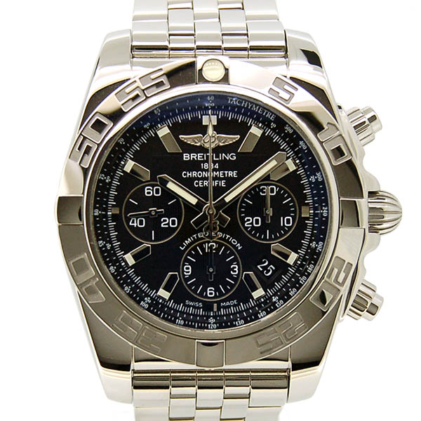 ブライトリング　BREITLING　クロノマット44　ジャパンリミテッド　S011BBBPA　日本400本限定　ブラック×ブラック　USED　中古　