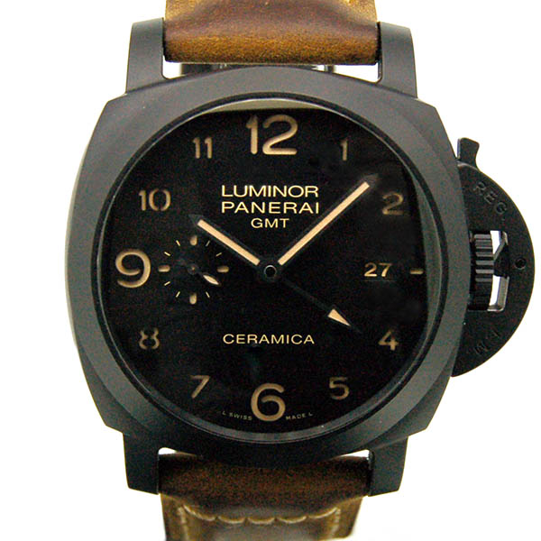 パネライ　PANERAI　ルミノール1950 3デイズ GMT セラミカ　PAM00441　44mm　USED　中古