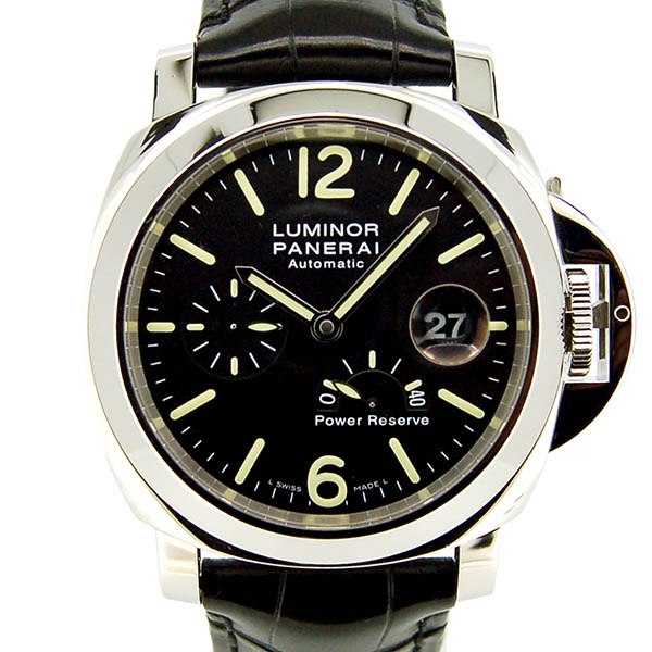 パネライ　PANERAI　ルミノールパワーリザーブ　44mm　PAM00090　ブラック　R番　USED　中古