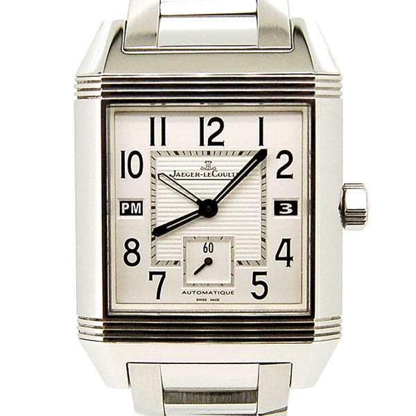 ジャガールクルト　Jaeger LeCoultre　レベルソ スクアドラ ホームタイム　Q7008120　SS　自動巻　USED　中古