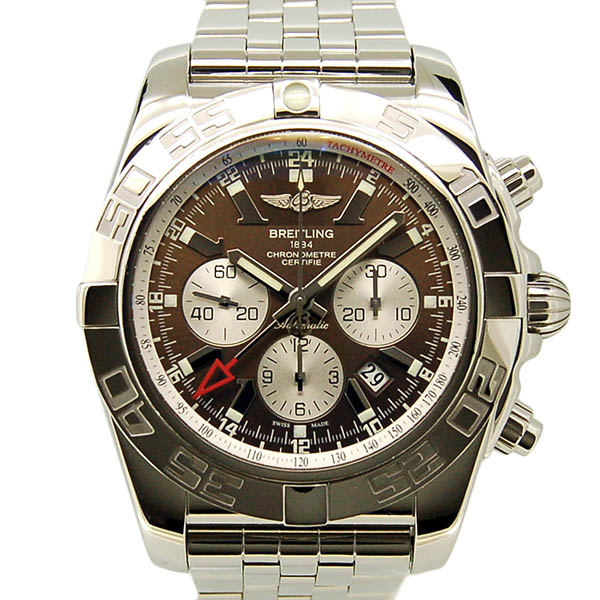 ブライトリング　BREITLING　クロノマットGMT　A041Q86PA　ブラウン　SS　47mm　USED　中古