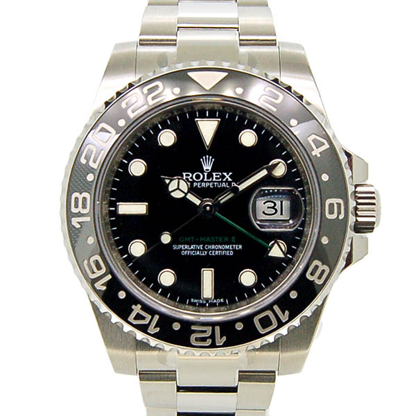 ロレックス　ROLEX　GMTマスター2　Ref.116710LN　SS　ブラック　未使用品
