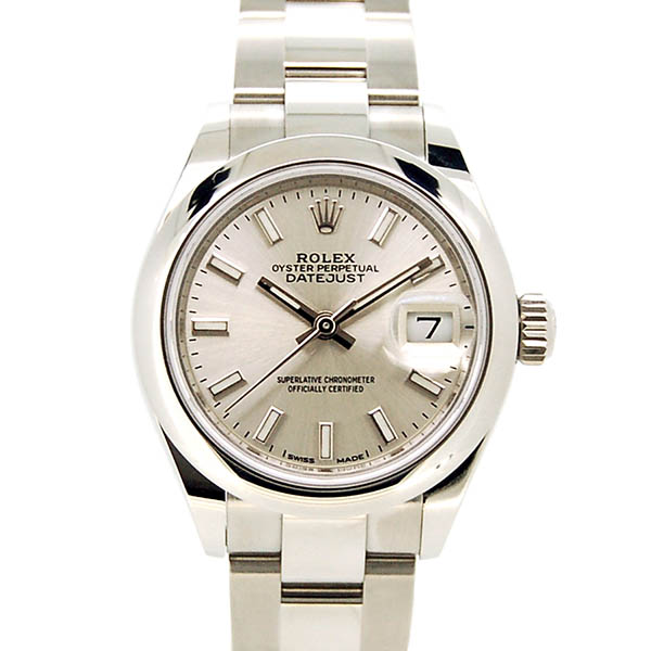 ロレックス　ROLEX　レディ デイトジャスト 28　279160　シルバー　レディース　国内正規　未使用品