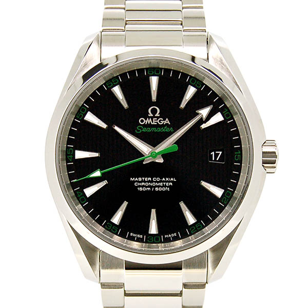 オメガ　OMEGA　シーマスター　アクアテラ　マスターコーアクシャル　ゴルフ　231.10.42.21.01.004　ブラック　USED　中古