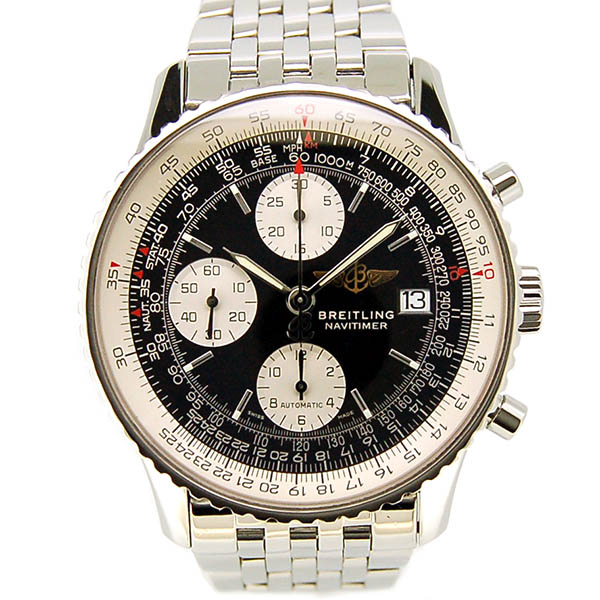 ブライトリング　BREITLING　オールドナビタイマー　A142B02NP A13322　ブラック　41mm　USED　中古