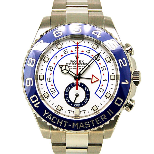ロレックス ROLEX ヨットマスター2 116680 ホワイト 後期モデル USED 中古 ロレックス ROLEX ヨットマスター2 116680 ホワイト 後期モデル USED 中古
