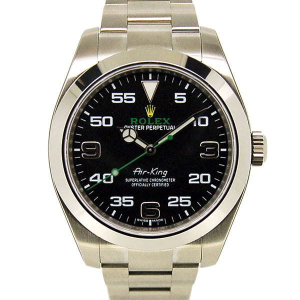 ロレックス　ROLEX　エアキング　Ref.116900　ブラック　40mm　未使用品
