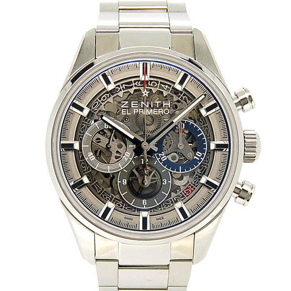 ゼニス　ZENITH　エルプリメロ　クロノマスター　フルオープン　03.2153.400/78.M2150　38mm　USED　中古