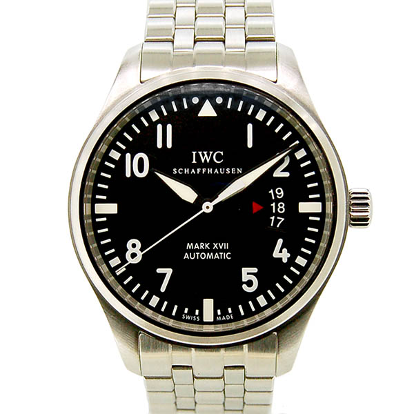 IWC　パイロットウォッチ　マーク17　IW326504　ブラック　USED　中古