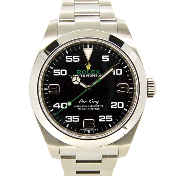ロレックス　ROLEX　エアキング　Ref.116900　ブラック　40mm　国内正規品　未使用品