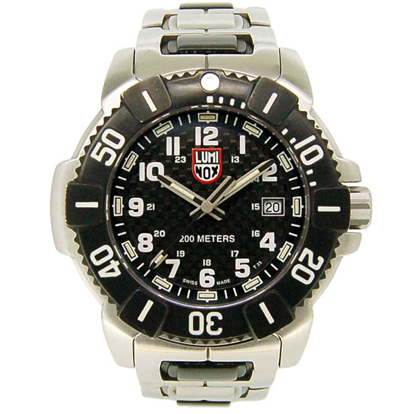 ルミノックス　LUMINOX　ネイビーシールズ　6100/6200　ブラック　45mm　クォーツ　USED　中古