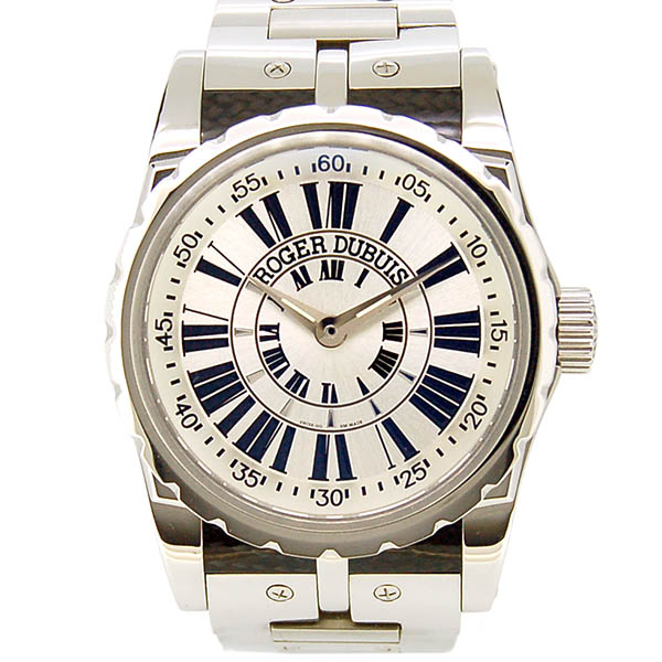ロジェ・デュブイ　ROGER DUBUIS　シンパシースポーツルック　SYM43 14 9 3:53.7A:R-P0　43mm　自動巻　SS　シルバー　世界888本限定　USED　中古