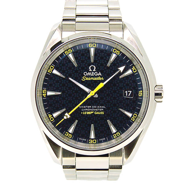 オメガ　OMEGA　シーマスター アクアテラ 007 ジェームズボンド リミテッドエディション　231.10.42.21.03.004　世界15007本限定　SS　USED　中古