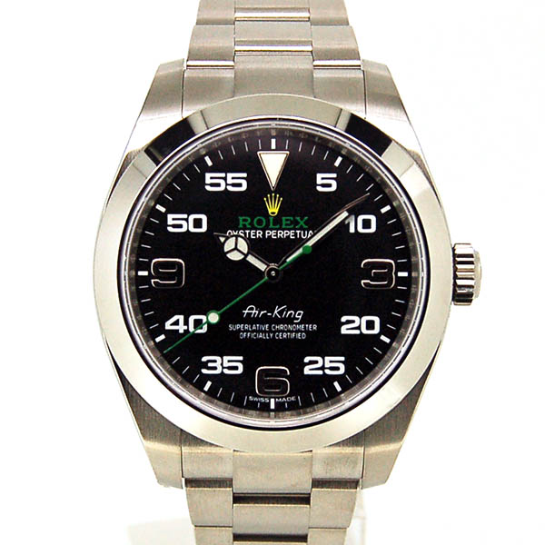 ロレックス　ROLEX　エアキング　Ref.116900　ブラック　40mm　未使用品