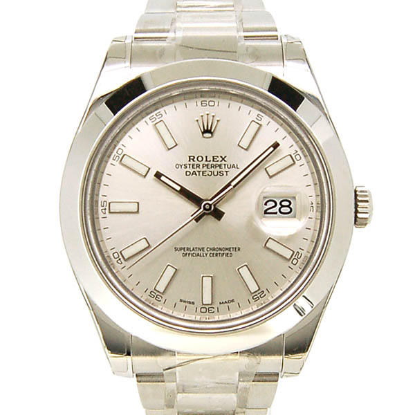 ロレックス　ROLEX　デイトジャスト2　Ref.116300　シルバー　メンズ　41mm　SS　未使用品